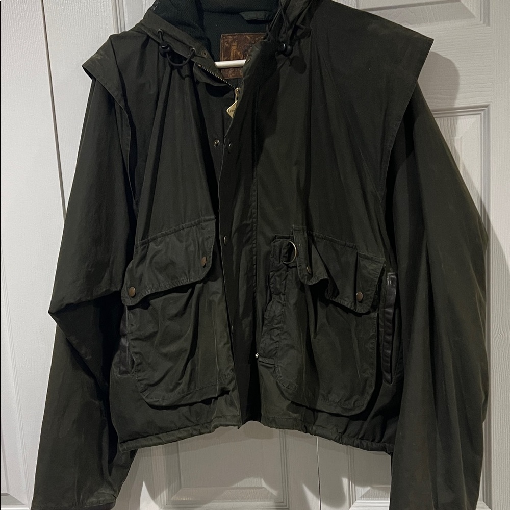 Lewis creek fishing jacket Dark Green Outdoor Jacket